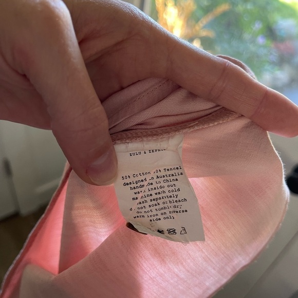 Zulu & Zephyr Slide Romper Salmon - XS - Picture 5 of 6